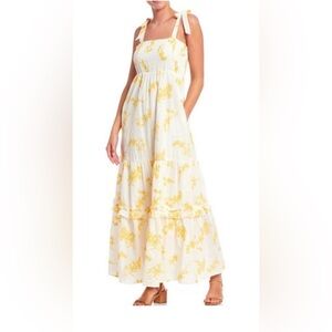 A Loves A Smocked Embroidersd Sundress (with pockets!)